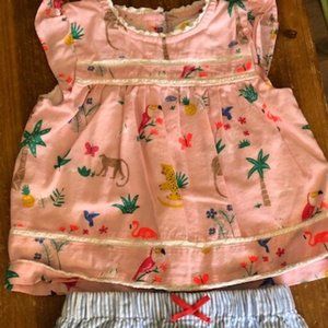 EUC Baby Boden Girls Outfit
